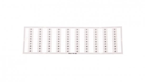 Oznaczniki WMB 10x 31-40 793-605 /5szt./