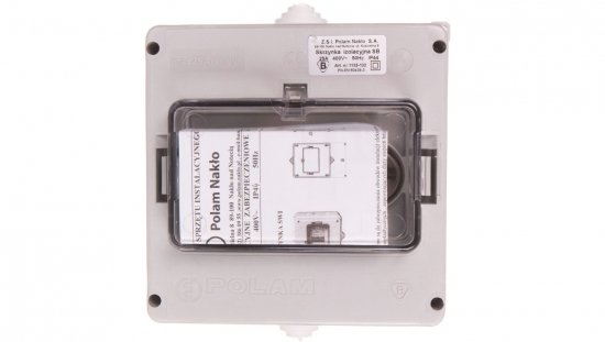 Skrzynka izolacyjna zabezpieczeniowa SB-25 400V IP43 1132-132