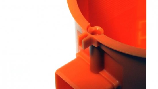 Puszka podtynkowa supergłęboka (80mm) pomarańczowa S60GF 33008008 /35szt./
