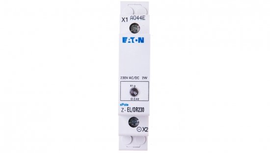 Lampka modułowa 1-fazowa pomarańczowa 110-240V AC/DC Z-EL/OR230 275865