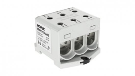 Złączka OTL150-3 kolor szary 3xAl/Cu 25-150mm? 1000V Zacisk uniwersalny MAA3150A10