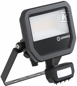 Naświetlacz Floodlight 20 SN P 17W 2K4LM 830 PSSY100 BK Naświetlacz z elastycznym czujnikiem ruchu i światła dziennego, do 2400 lm