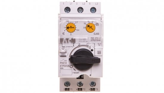 Wyłącznik silnikowy z wyzwalaczem elektronicznym 3P 1.5kW 1-4A PKE12/XTU-4 121732