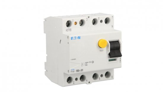 Wyłącznik różnicowoprądowy 4P 100A 0,1A typ AC PFIM-100/4/01 102824