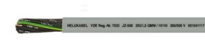 Przewód sterowniczy JZ-500 4G6 500V żyły czarne numerowane 10148