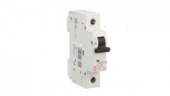 Wyłącznik nadprądowy 1P B 25A 10kA AC ETIMAT10 002121718