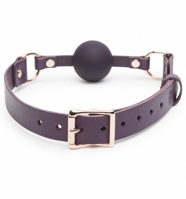 Fifty Shades Freed - Cherished Collection Leather Ball Gag