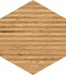 Domino Flare Wood Hex 11x12,5