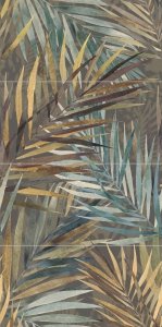 Domino Bihara Dekor 4-elementowy Leaves 119,8x59,8