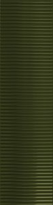 Tubądzin Groove Olive 1 Gloss STR 29,8x7,8