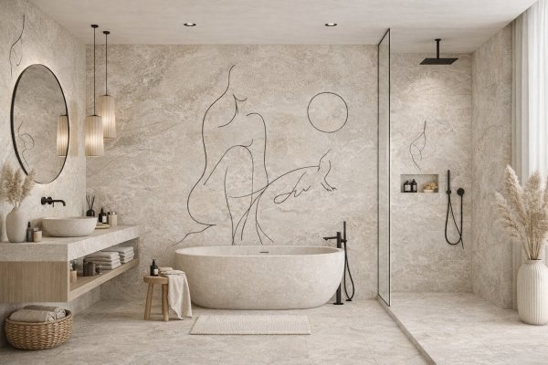 Tubądzin Teri dekor Soft Line B 119,8x59,8