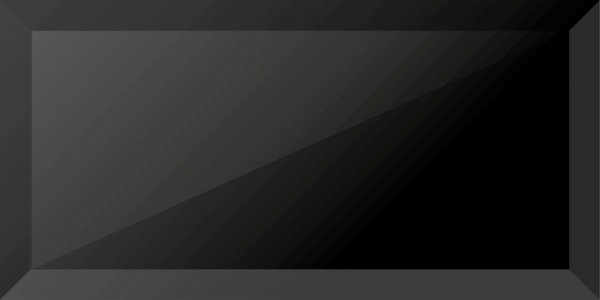 Ceramica Bianca Crystal Black Glass 15x30