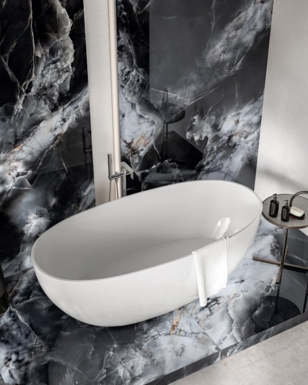 Cerrad Calmness Black Polished 119,7x119,7