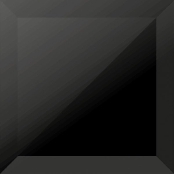 Ceramica Bianca Crystal Black Glass 15x15