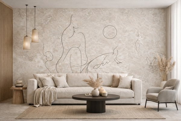 Tubądzin Teri dekor Soft Line D 119,8x59,8