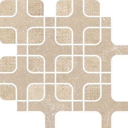 Opoczno Glazura Sensuella Beige Mosaic Satin 29,4x29,4