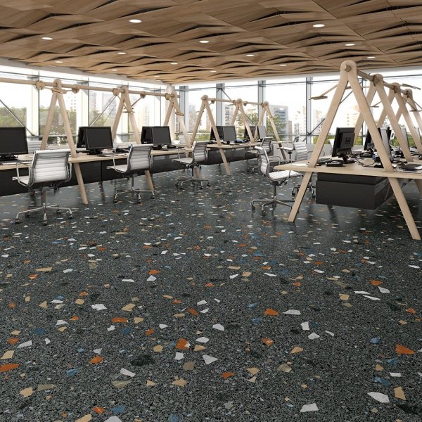 Arcana Stracciatella-R Grafito 80x80