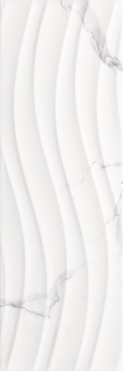 Ceramika Color Calacatta White Onda 25x75