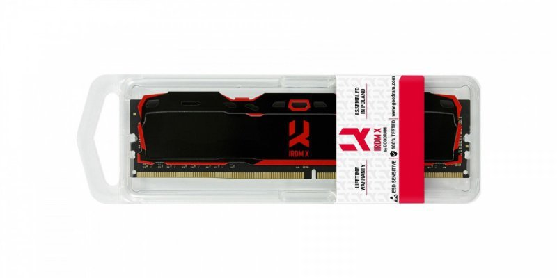 GOODRAM Pamięć RAM DDR4 IRDM X 16GB/3200 16-20-20 Czarna