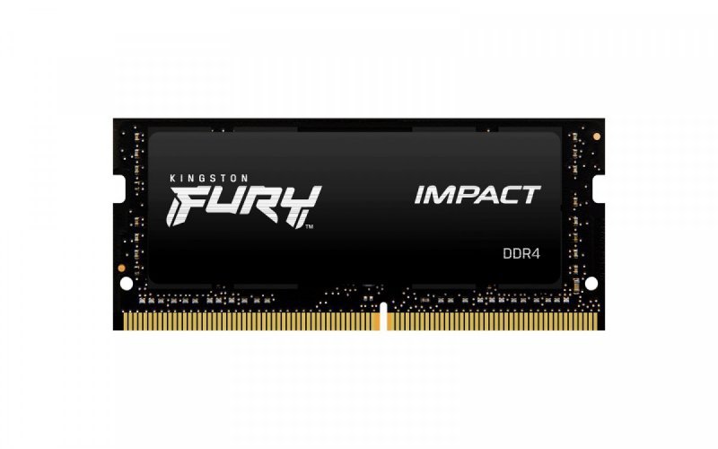 Kingston Pamięć RAM DDR4 FURY Impact SODIMM 16GB(2*8GB)/2666 CL15
