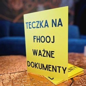 Teczka na fhooj ważne dokumenty! 