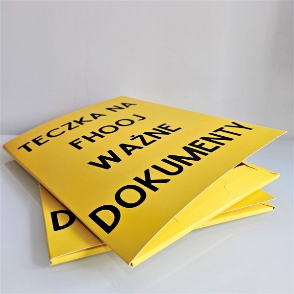 Teczka na fhooj ważne dokumenty!