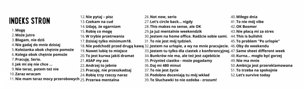 STATUTOWNIK! Biurkowy Manifest Nastroju!