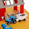 Mattel Matchbox Zestaw Farma zwierzęta traktor dźwięk