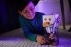 Mattel Zestaw z figurką Minecraft Atakujący Ghast z pociskiem