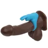 Pierścień wibrujący - Happy Rabbit Rechargeable Vibrating Rabbit Cock Ring Purple
