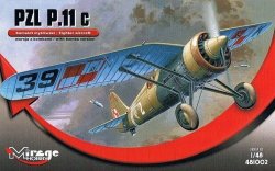 Mirage Model plastikowy PZL P-11c Wersja z bombami