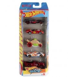 Hot Wheels Pojazdy 5-pak Hot Wheels Lets Race