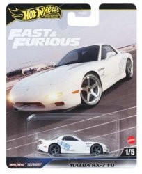 Hot Wheels Pojazd Szybcy i Wściekli  MAZDA RX-7 FD