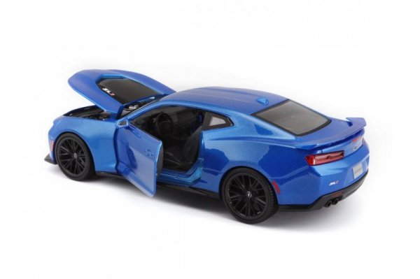 Maisto Model kompozytowy Chevrolet Camaro ZL1 2017 niebieski 1/24