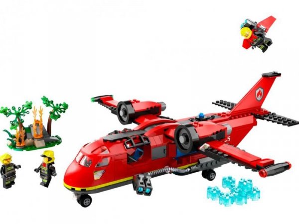 LEGO Klocki City 60413 Strażacki samolot ratunkowy