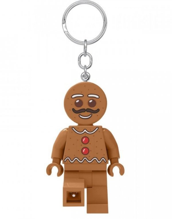 LEGO Brelok do kluczy z latarką Piernikowy ludek