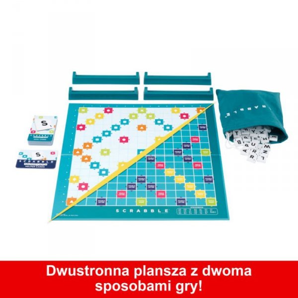 Mattel Gra Scrabble 2w1