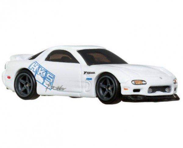 Hot Wheels Pojazd Szybcy i Wściekli  MAZDA RX-7 FD