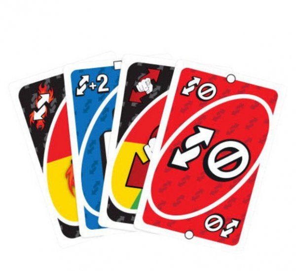Mattel Gra UNO Pakiety uzupełniające display 24 sztuki