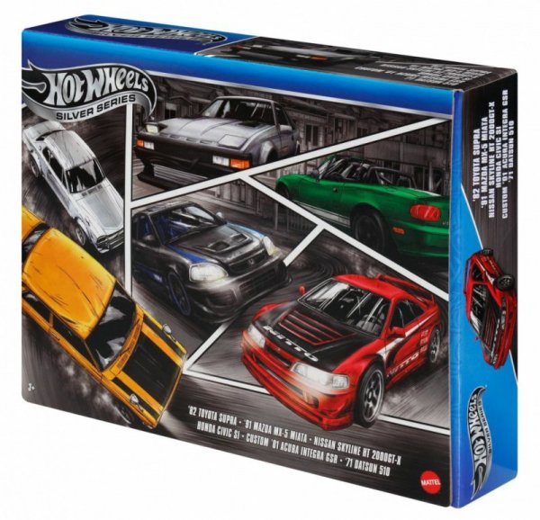 Hot Wheels Samochody Streets of Japan 1:64 6-pak