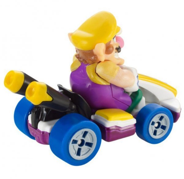 Hot Wheels Pojazd z figurką Mario Kart GBG32