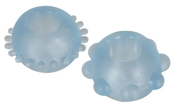 You2Toys Zestaw 2 elastycznych pierścieni intymnych TPE niebieskie