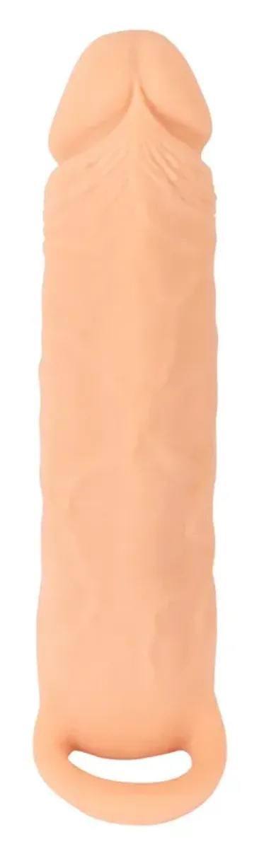 Nature Skin 2w1 System Intymny Przedłużający i Rękaw LARGE TPE 23,8 cm