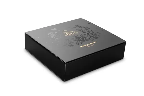 Nakładki na sutki - Bijoux Indiscrets Burlesque Pasties Black