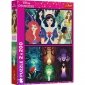 Trefl Puzzle 2x200 elementów Czarujące Księżniczki Disney Princess 