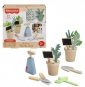 Fisher Price Wooden Mały ogrodnik zestaw drewnianych roślin i narzędzi 