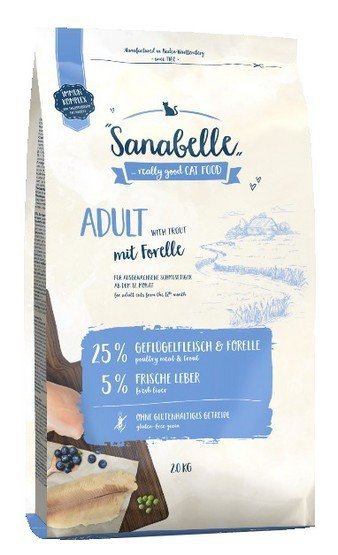 Sanabelle Adult z pstrągiem 2kg