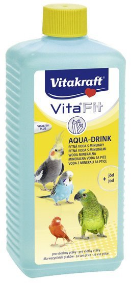 Vitakraft Vogel Trank / Aqua Drink Napój dla ptaków z jodem 500ml [18185]