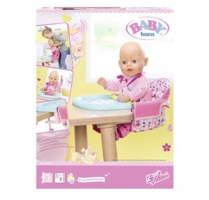 Zapf Baby Born Krzesełko do karmienia przy stole