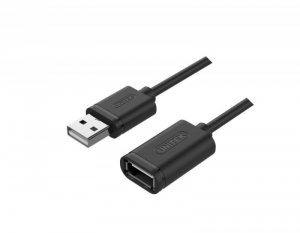 Unitek Przedłużacz USB 2.0 AM-AF; 5m, Y-C418GBK